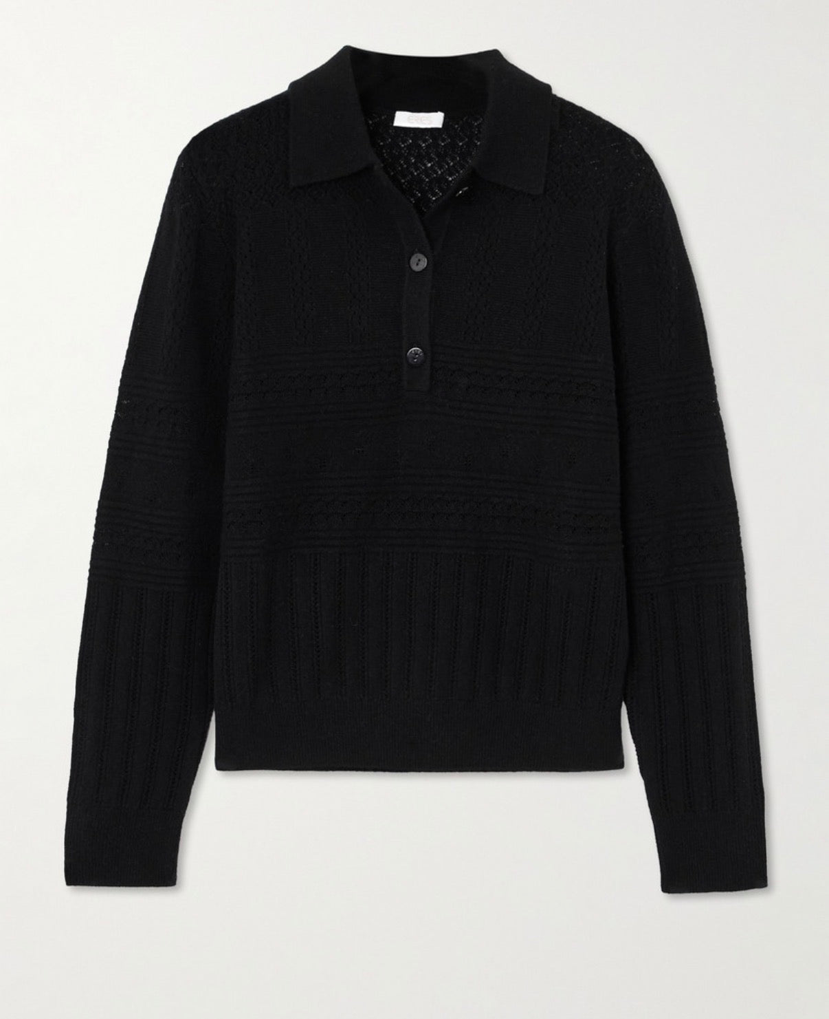 Eres Pointelle Wool & Cashmere Two Piece - M