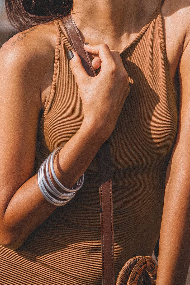 Kumali Bracelet Mantra Silver