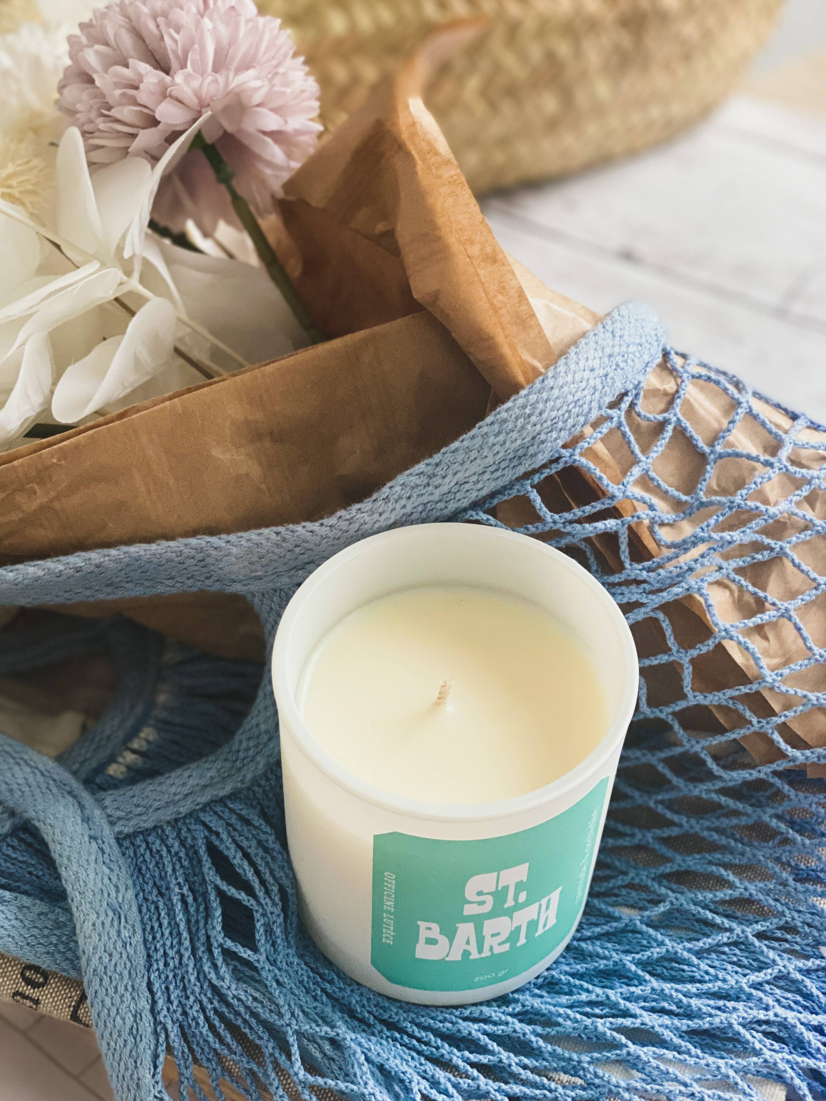 🏖 St. Barth Candle - Pomegranate & Orchid