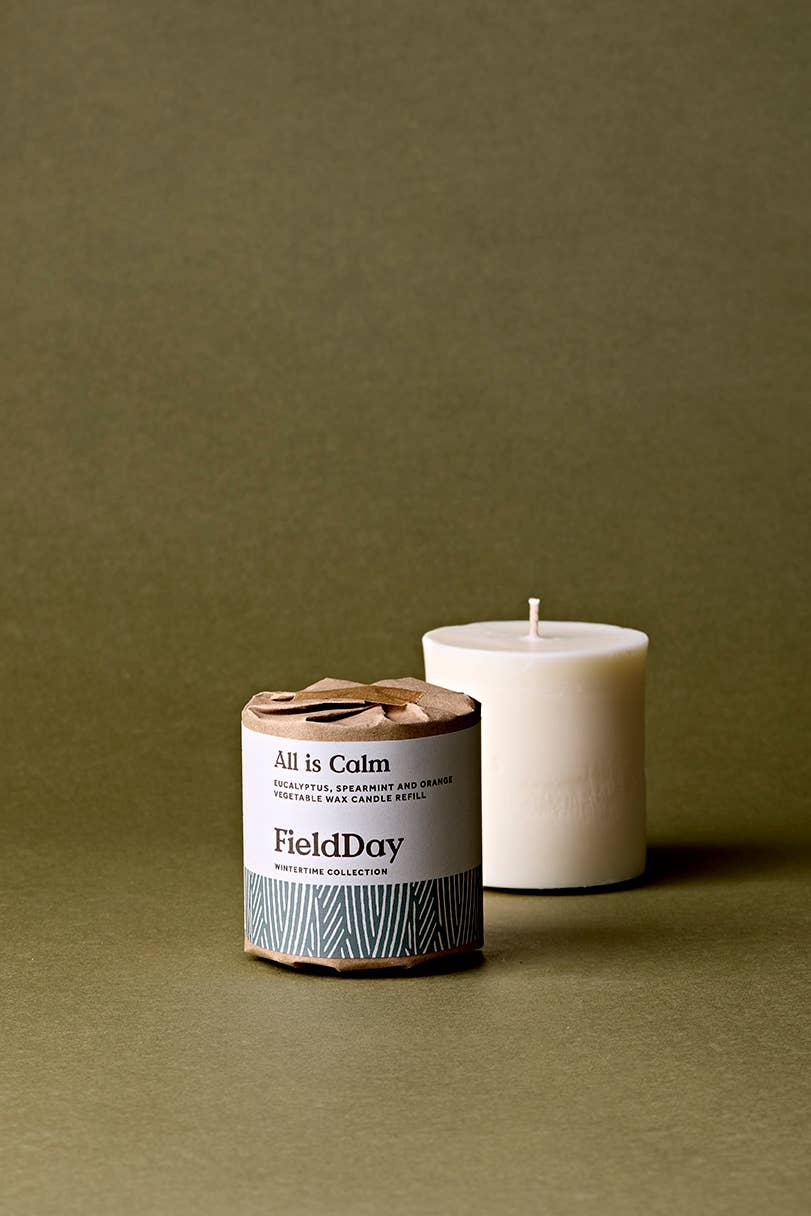 All Is Calm Eco-Friendly Candle Refill