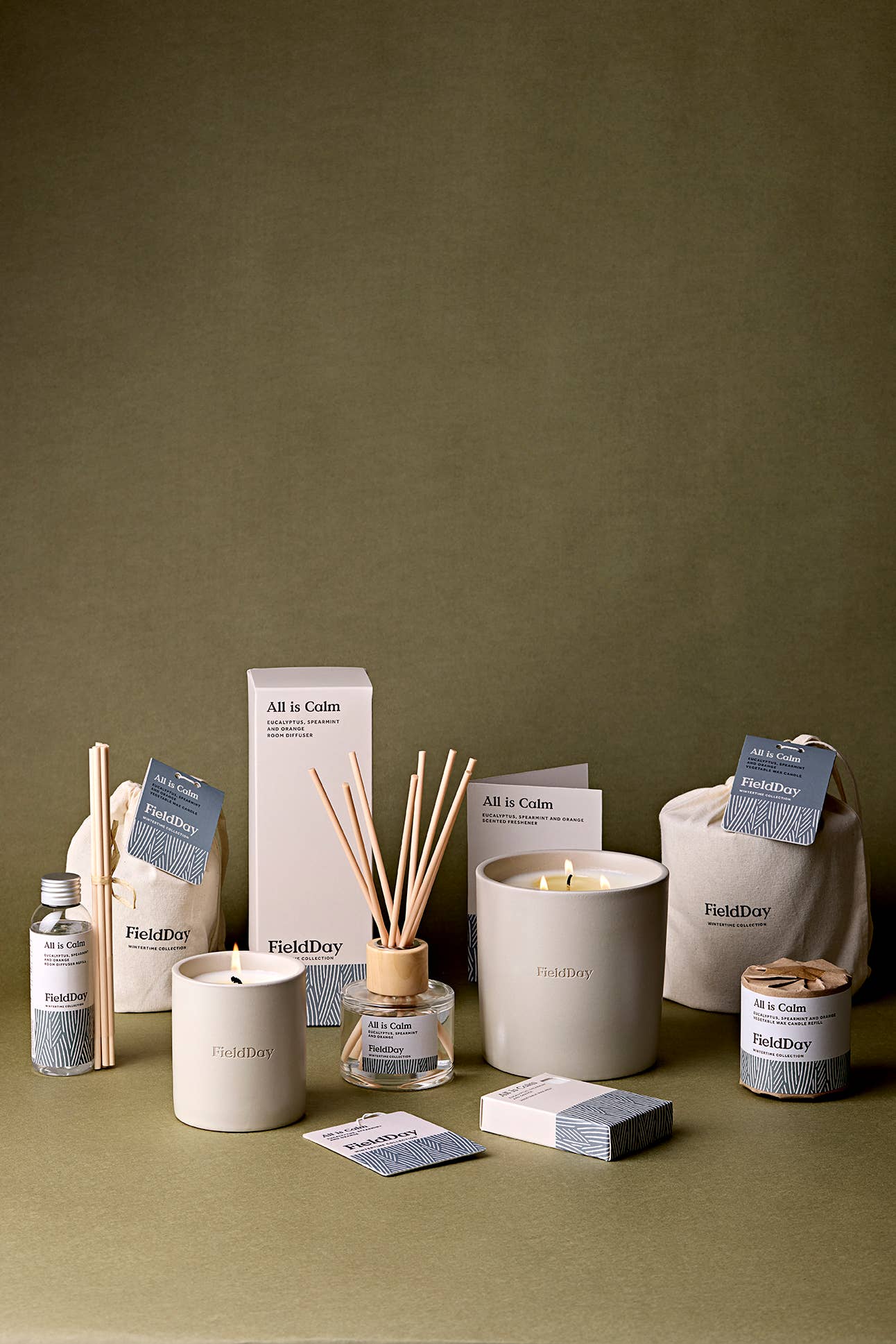 All Is Calm Eco Friendly Reed Diffuser