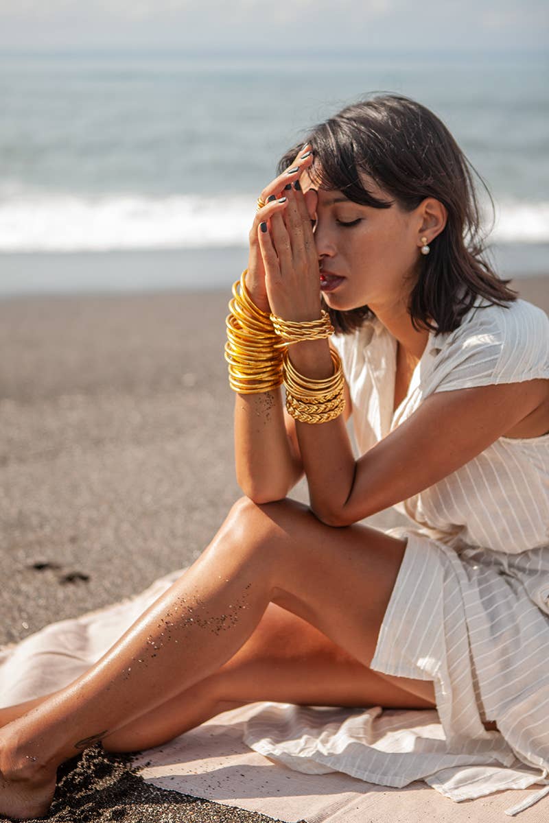 Kumali Bracelet Mantra Gold