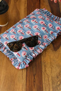 Jaipur Blossom Ruffle Clutch