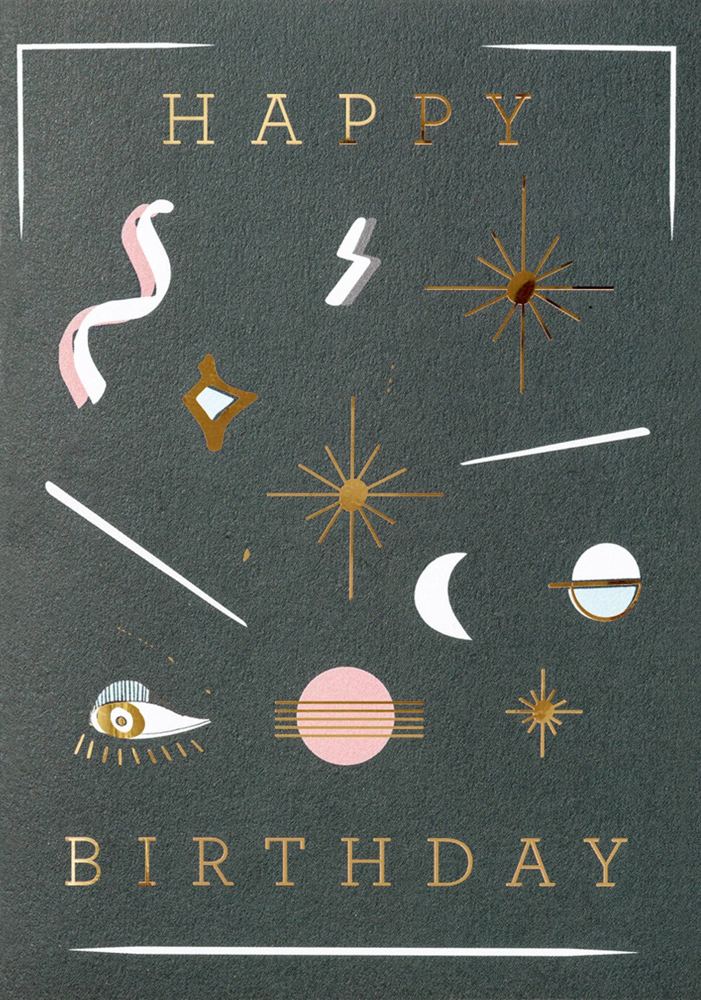 BIRTHDAY NIGHT SKY DARK BLUE