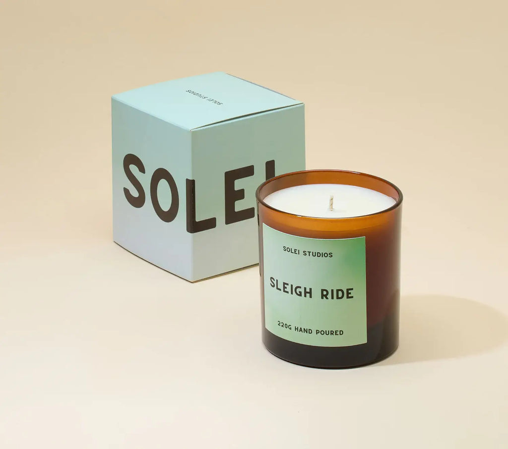 Sleigh Ride - Pine, Eucalyptus - Hand poured - 220g