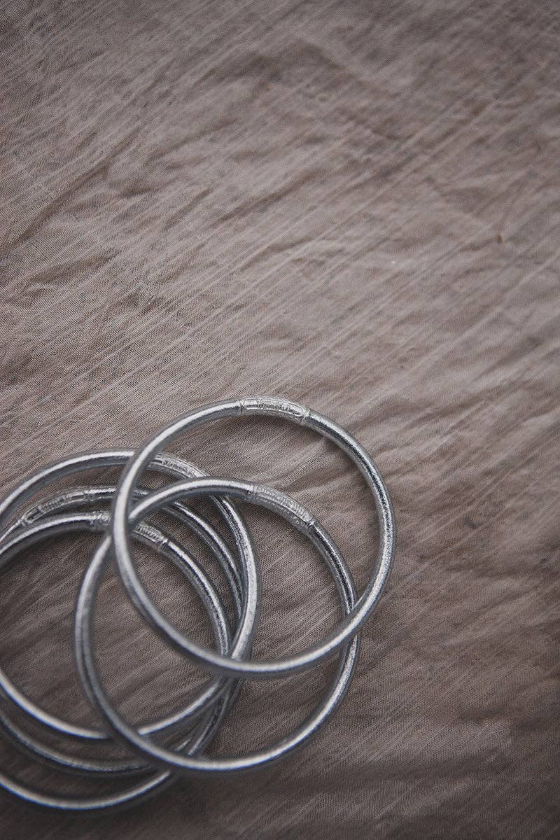 Kumali Bracelet Mantra Silver