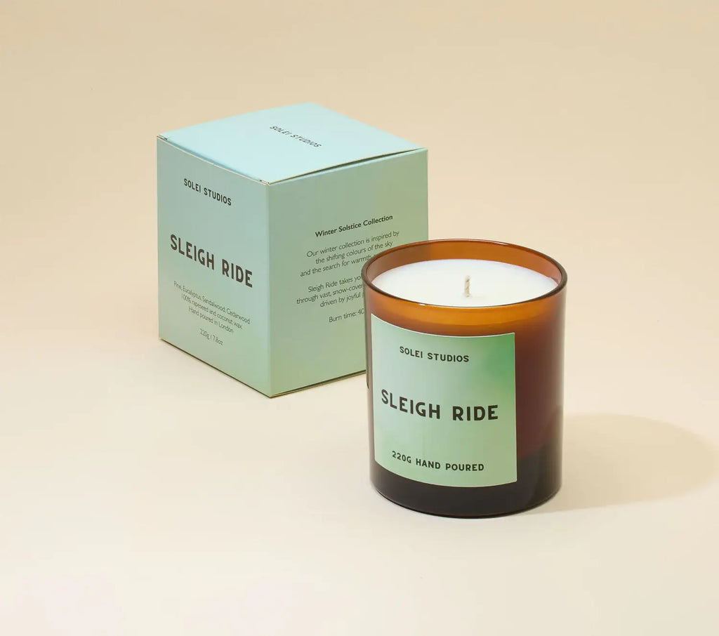 Sleigh Ride - Pine, Eucalyptus - Hand poured - 220g