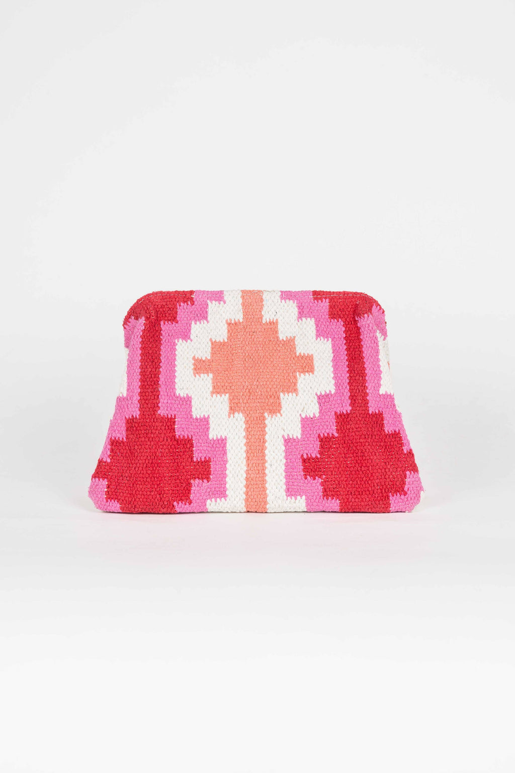 YUCATAN PINK MULTICOLOR CLUTCH