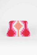 YUCATAN PINK MULTICOLOR CLUTCH