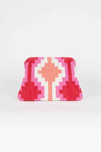 Load image into Gallery viewer, YUCATAN PINK MULTICOLOR CLUTCH
