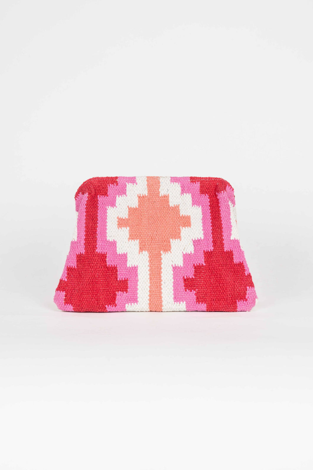 YUCATAN PINK MULTICOLOR CLUTCH