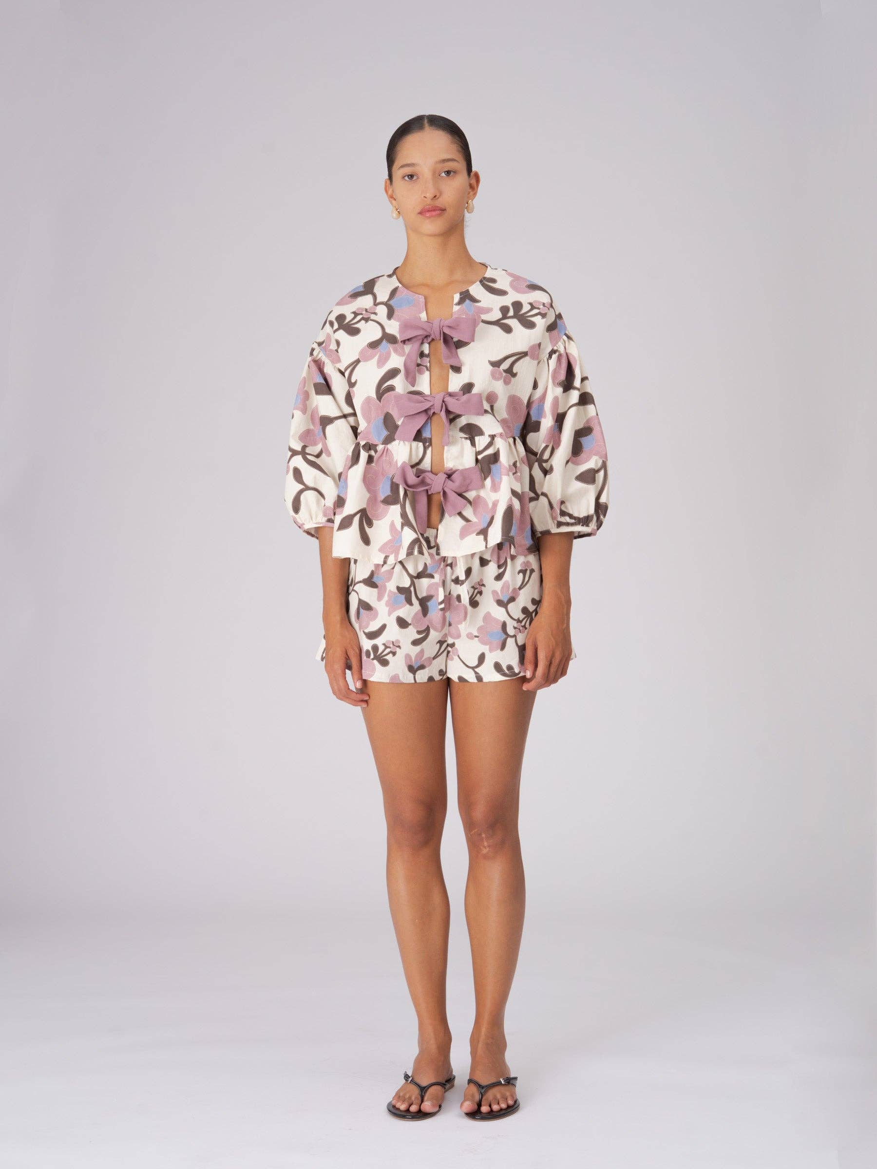 Floral Spirit Flower Print Top