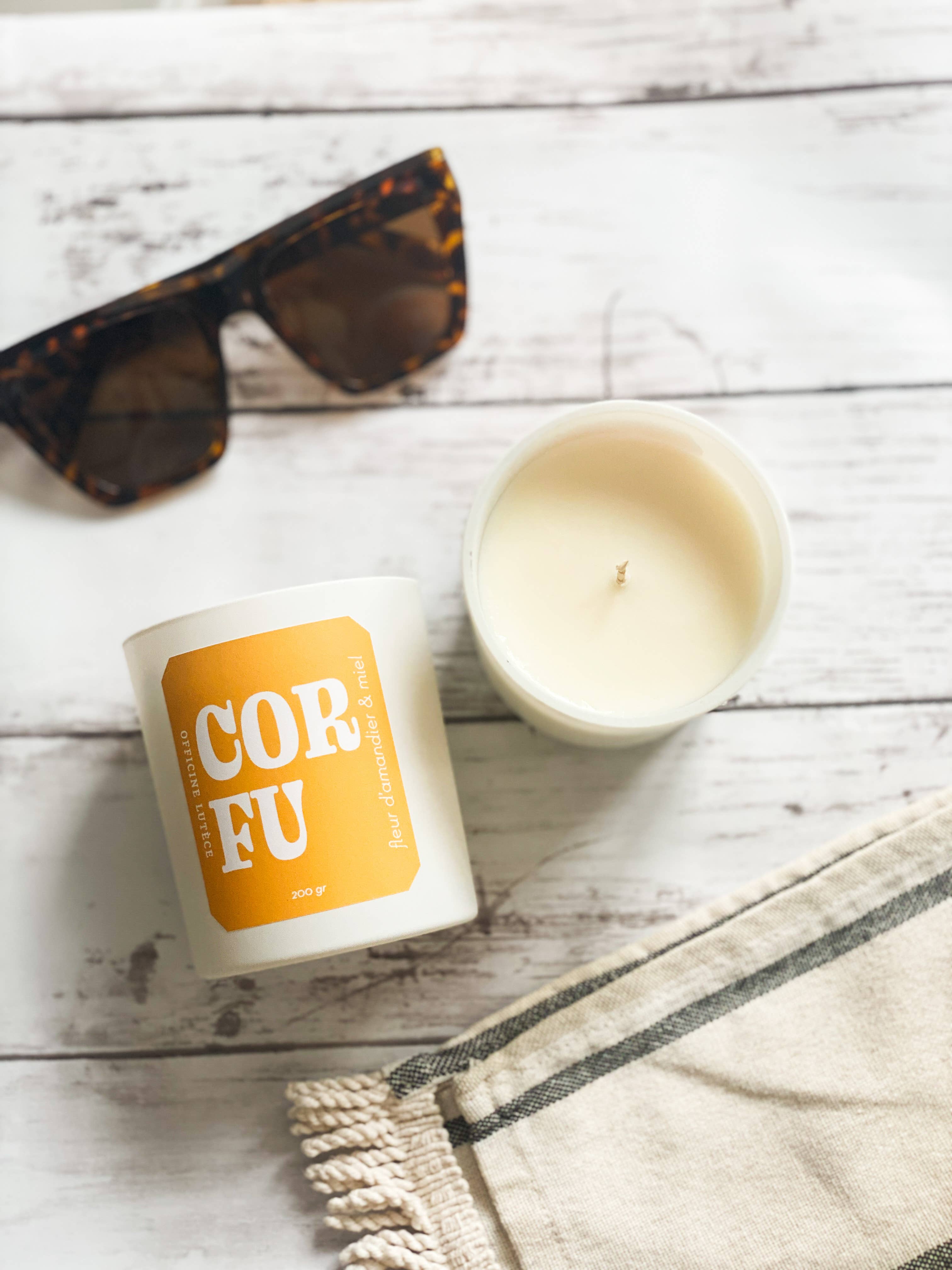 🍯 Corfu Candle - Almond Blossom & Honey