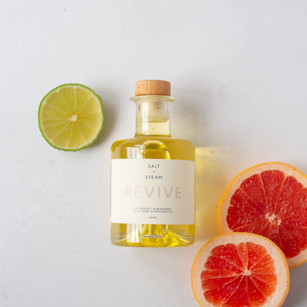 Revive - Grapefruit & Bergamot Bath & Body Oil 100ml & 200ml