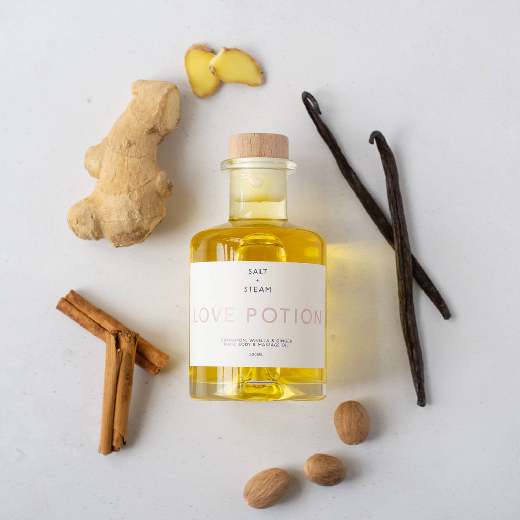 Love Potion - Spiced Bath, Body & Massage Oil 100ml & 200ml
