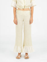 Load image into Gallery viewer, Aurora Linen Beige Pants
