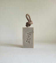 Load image into Gallery viewer, Natural Handmade Soap On A Rope &quot;Sea Meditation&quot; 

