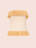Fringe Straw Noctis Top