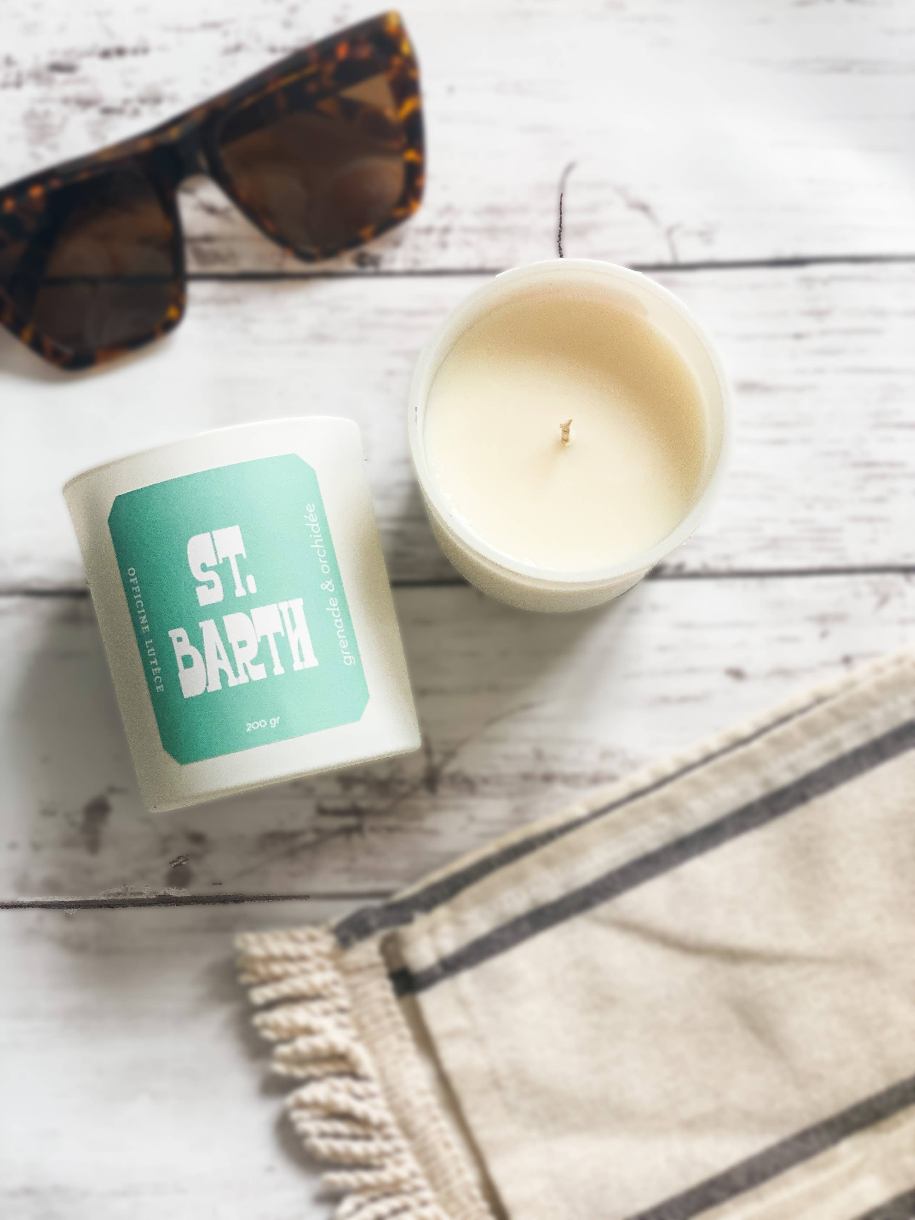 🏖 St. Barth Candle - Pomegranate & Orchid