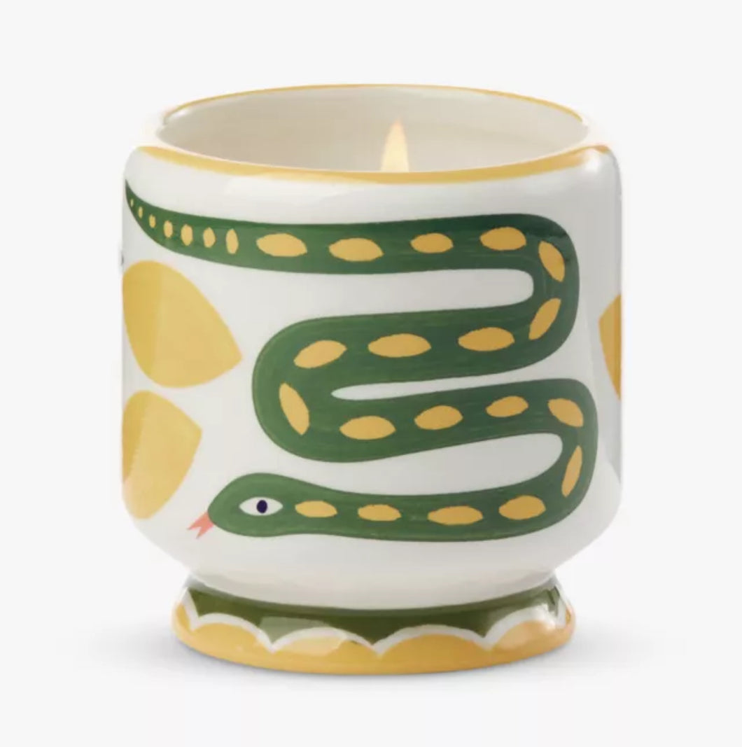 Adopo Wild Lemongrass Scented Candle, 226g