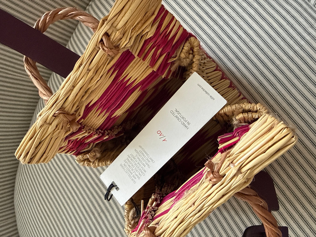 Odile Collective Limited Edition Mini Reed Basket