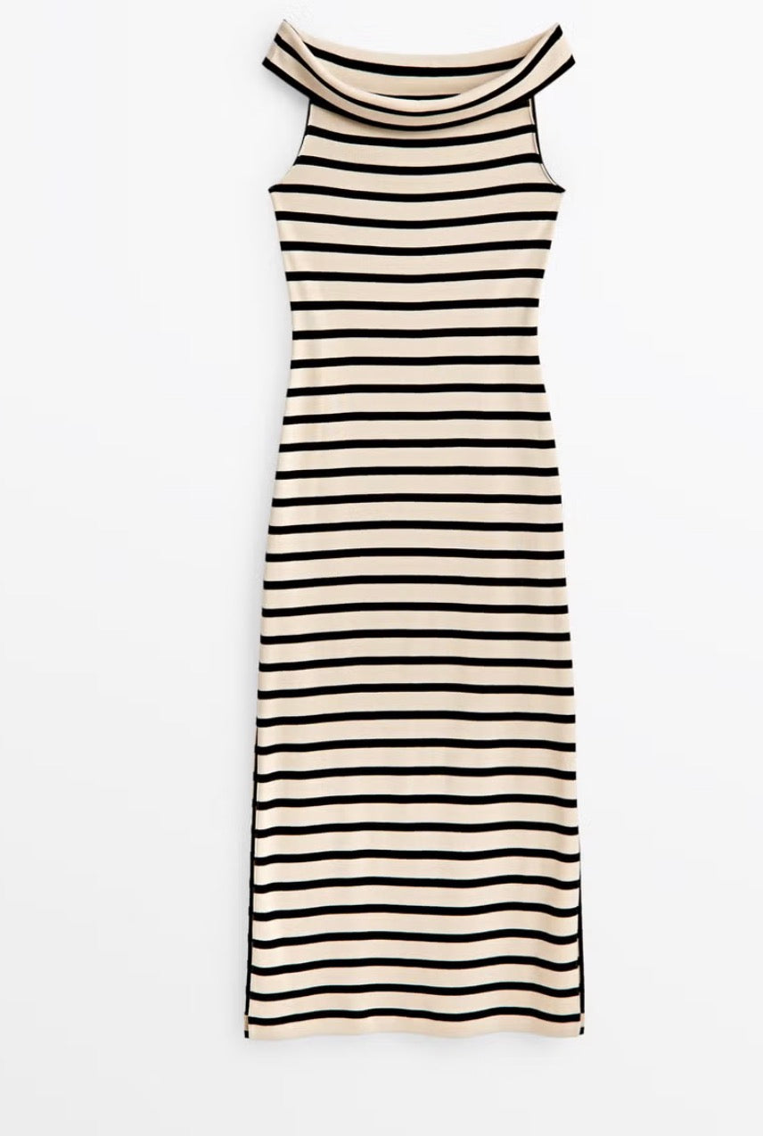 Massimo Dutti Breton Dress - M