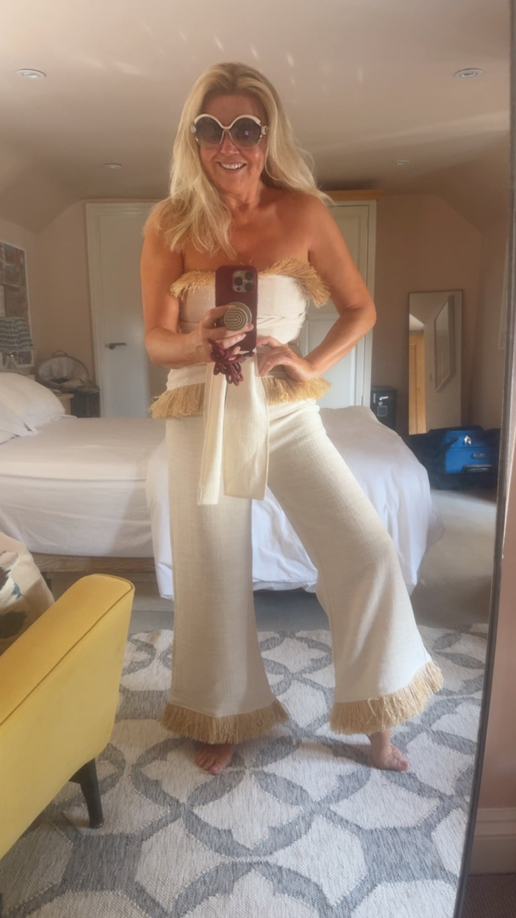 Fringe Straw Noctis Top