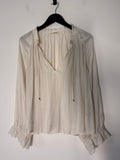 Ulla Johnson Ditzy Floral Embroidered Blouse - 40