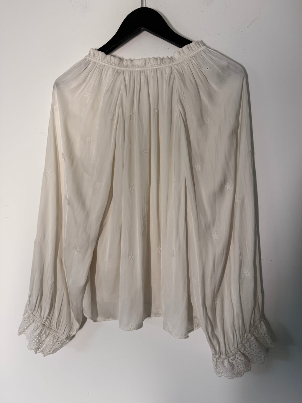 Ulla Johnson Ditzy Floral Embroidered Blouse - 40