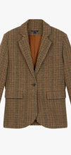 Load image into Gallery viewer, soeur brown/beige sevres check jacket, Size 38
