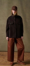 Load image into Gallery viewer, soeur brown serbie wool jacket, Size small
