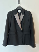 Load image into Gallery viewer, Claudie Pierlot black double breasted jacket, Size 40
