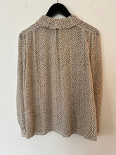 Load image into Gallery viewer, Bash beige frill neck blouse, Size 1
