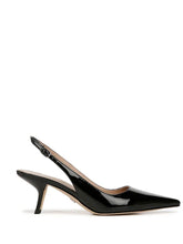 Load image into Gallery viewer, sam edelman black bianka patent slingbacks, Size 4
