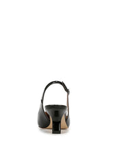 Load image into Gallery viewer, sam edelman black bianka patent slingbacks, Size 4
