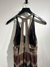 Load image into Gallery viewer, missoni neutrals halter neck maxi dress, Size 10

