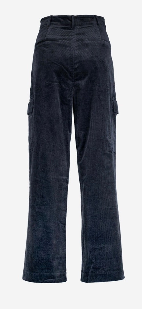 antik batik black tilda cord cargo pant, Size 36