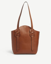 Load image into Gallery viewer, Chloe Chestnut Darryl tote handbag, Size Medium

