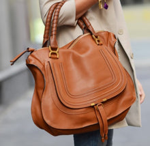 Load image into Gallery viewer, Chloe Terracotta Marcie Handbag, Size Medium
