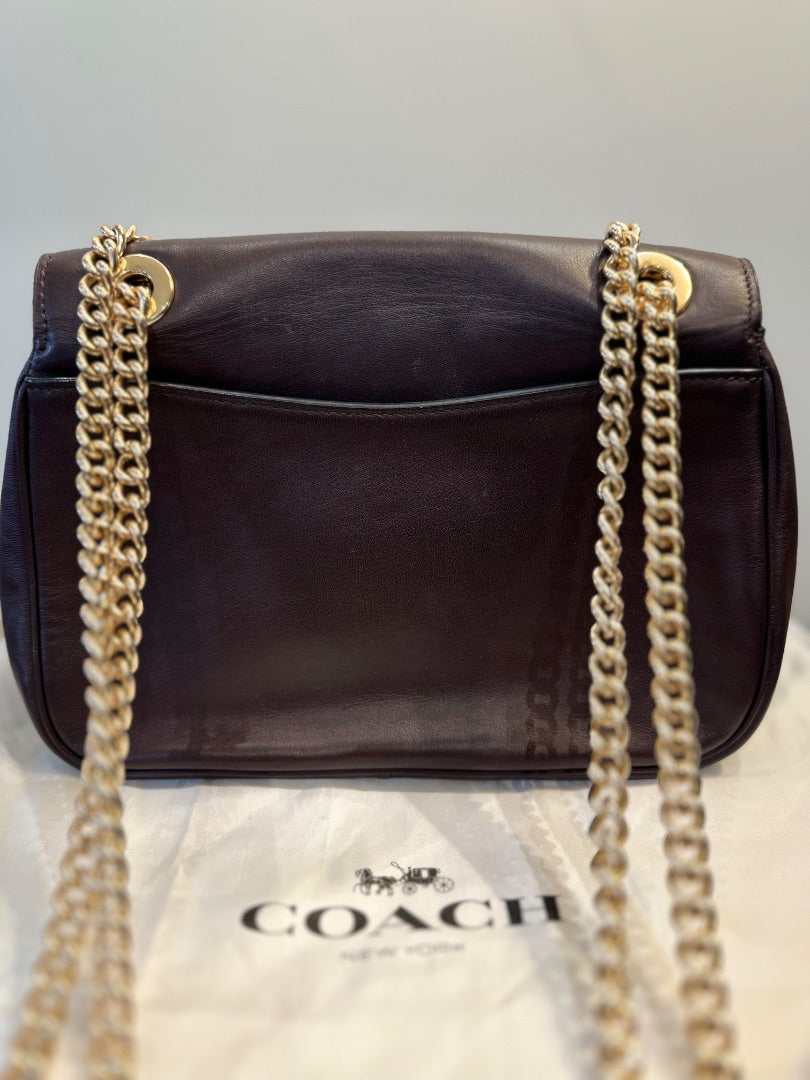 coach brown cassidy crossbody bag, Size