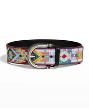 Load image into Gallery viewer, Etro Multicoloured Woven belt, Size medium
