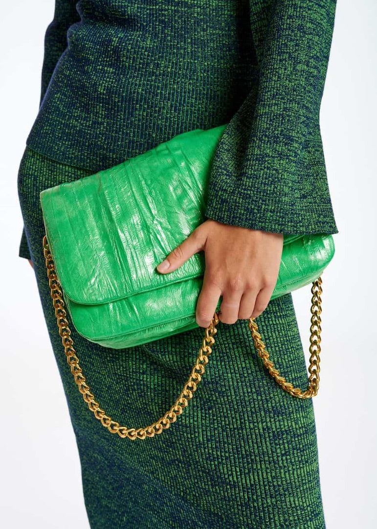 essentiel antwerp foliage green beatrice shoulder bag, Size