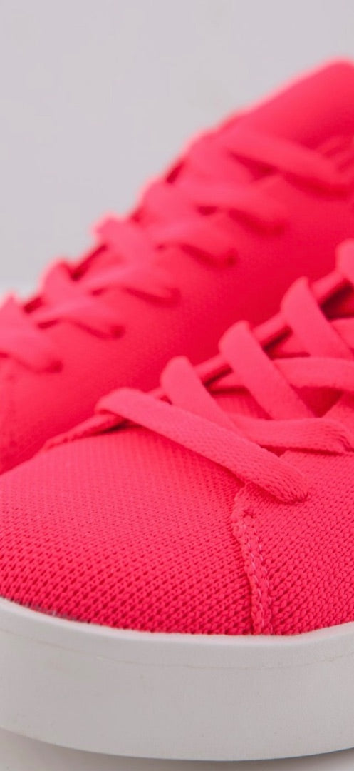 ecoalf fushia Eliot knit trainers, Size 37