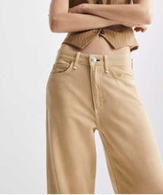 Load image into Gallery viewer, rag &amp; bone Taupe Wide legged soft denim trousers, Size 29
