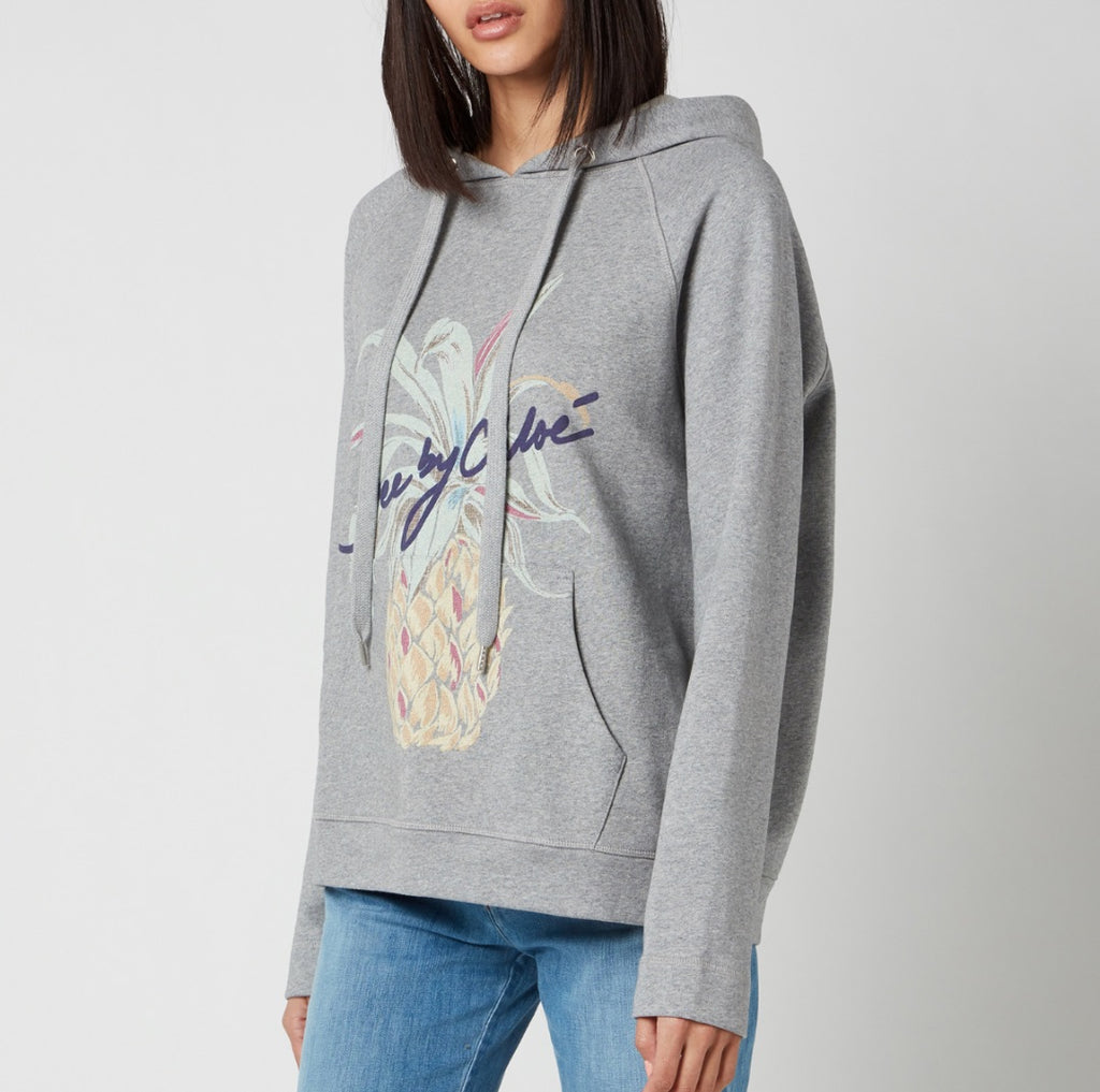 See by Chloe Grey Logo sweatshirt, Size Small