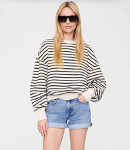 Load image into Gallery viewer, Anine Bing Cream Breton cropped top, Size small
