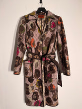 Load image into Gallery viewer, Missoni Multicoloured Knitted belted coat, Size 42
