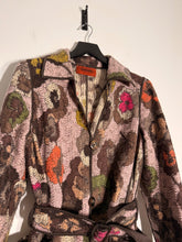 Load image into Gallery viewer, Missoni Multicoloured Knitted belted coat, Size 42
