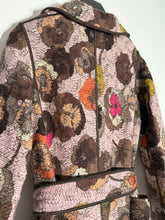 Load image into Gallery viewer, Missoni Multicoloured Knitted belted coat, Size 42
