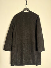 Load image into Gallery viewer, D&amp;G Black Nubby tweed coat, Size 46
